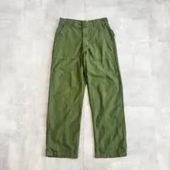 1960's US ARMY コットンサテン ユーティリティ ベイカーパンツ