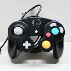 【純正品】ゲームキューブコントローラー スマブラブラック　GCコン