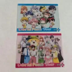 カラフルピーチ ダイナー クリアカード 全員集合 集合