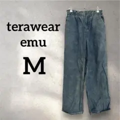 terawear emu 【M】ウエストゴム ストレートデニム