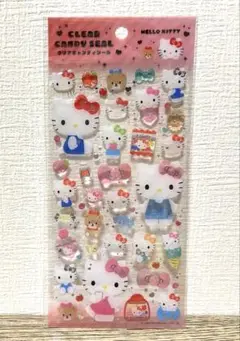 サンリオ　ハローキティ　クリアキャンディシール