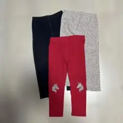 UNIQLO ユニクロとGap サイズ100cm レギンス3点セット