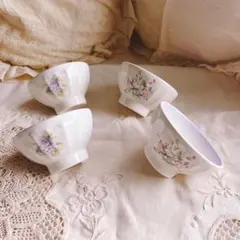 お値下げ♡イマン♡ビビアンプチオーレボウル4個セットマニーローズバスケット薔薇