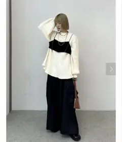 正規品　新品　MILITARY SATIN FLARE SKIRT