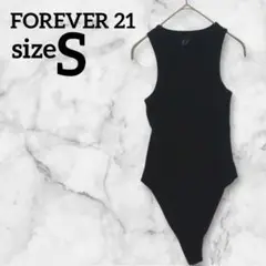 FOREVER 21【S】レオタード 黒 海外古着