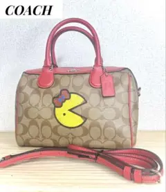 【希少】コーチ × パックマン トートバッグ シグネチャー ポーチ リバーシブル 2025年最新】coach パックマンの人気アイテム - メルカリ