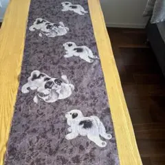 面白柄　　正絹端切れ　犬