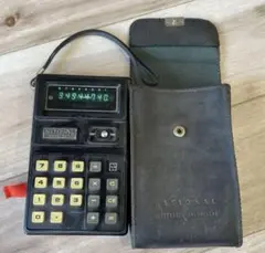NATIONAL 電卓 Model JE-880レザーケース付き