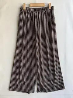 Live in Comfort レディース　イージーパンツ 　ストライプ　ワイド