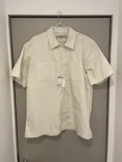 Houston クリーム色 半袖シャツ 未使用タグ付き