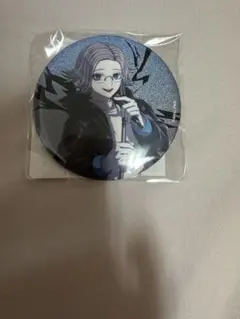 ハンドラ タワレコ 75mm グリッター缶バッジ　蒼月衛人 最終防衛学園