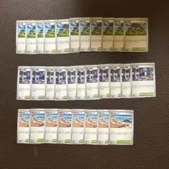 ポケモンカード　危ない廃墟　活力の森　なみのりビーチ