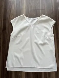 M’s select(Mプルミエショップで購入) カットソー　36号　ホワイト