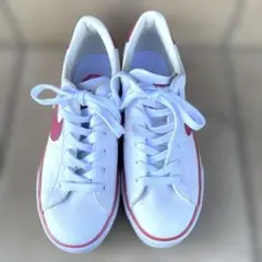 Nike BRS ホワイト×ピンク スニーカー 23.5 美品