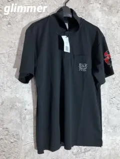 ☘️glimmer BLACK DEVIL ポロシャツ サイズ0 ブラックデビル
