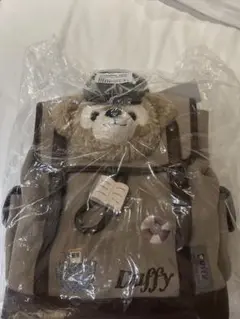 上海　ダッフィー　ぬいぐるみ付きリュック