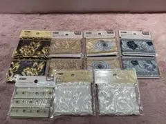 【新品・未使用】　手芸用　刺繍リボン　装飾テープ　11点