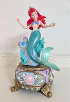 ディズニーストア リトルマーメイド アリエル オルゴール フィギュア