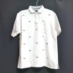 Smart Standard ホワイトポロシャツメンズ LL