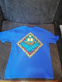 Tシャツ 青色　ローリングクレイドル　M　モンスター