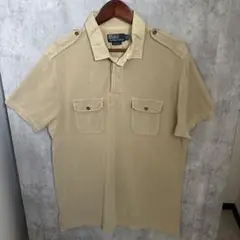 90年代 ラルフローレン　メタルボタン　ポロシャツ