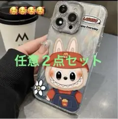Labubu iphone16Pro、Puls、Maxと15携帯ケース