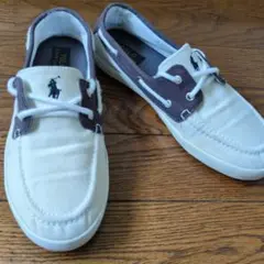 Polo Ralph Lauren スニーカー ホワイト/ブラウン