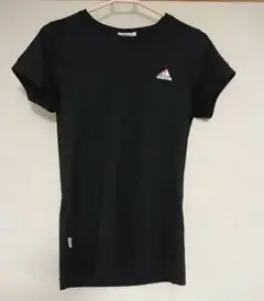 adidas CLIMLITE ブラックTシャツ