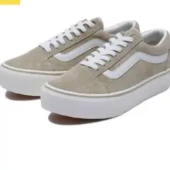 VANS バンズ オールドスクールプラット V36S ベージュ