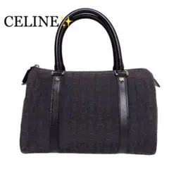 【美品】CELINE セリーヌ マカダム ボストンバッグ ブラック✨