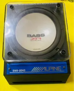 ALPINE SWR-204D バスレフBOX付20cmウーハー 動作未確認 2025年最新】swr－204dの人気アイテム - メルカリ