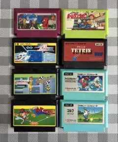 ジャンク品ファミコンソフトまとめ売り