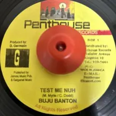 レゲエレコードbuju banton/test me nuh