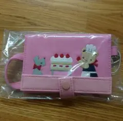 ファミリア　芦屋モンテメール店限定　パスケース　ピンク