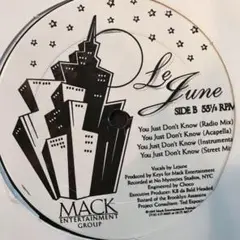 Le June　Tonight　You Just Don't Know