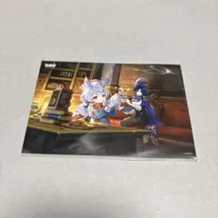 原神　ファミマ　プリント　L判　ブロマイド　シグウィン　クロリンデ