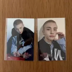 straykidsオンラインくじヒョンジンAB2枚セット