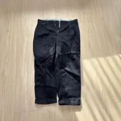 BEAMS ダークブルー ワークパンツ