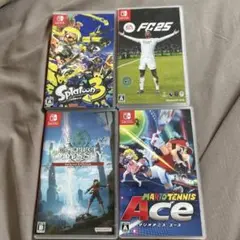 Nintendo Switch ゲームソフト 4本セット　パッケージのみ