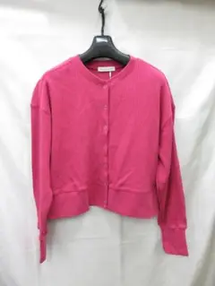 THE SHOP TK スナップボタン カーディガン Ｌ ピンク （106）a