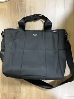 BEAMS HEART ブラック トートバッグ
