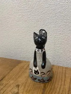 猫の置物 ペーパーリング付き《送料込み》