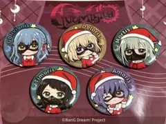 BanG Dream! Avemujica缶バッジ5個セットLAWSON