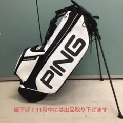 ☆彡値下げ限界☆PING  HOOFERTOURスタンドバッグ＆フルカバーセット PING 【検品済】【値下げしました】【日本未発売モデル】日本未