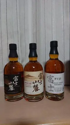 富士山麓 樽熟原酒50° 700ml 富士3種類