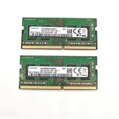 8GB サムスン ノートPCメモリ DDR4 PC4-2400T 4GBｘ2枚