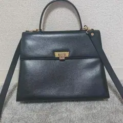 超希少 Christian Dior 2way ハンド ショルダー ゴールド金具