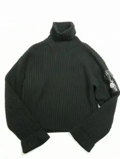 サイズL■新品 本物■モンクレール タートルネック ニットセーター レディース