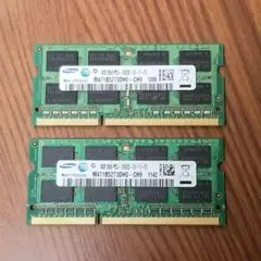 Samsung DDR3 PC3-10600S 8GB(4GB×2枚)
