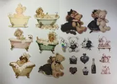 *336 コラージュシート カット おすそ分け 簡易ケース